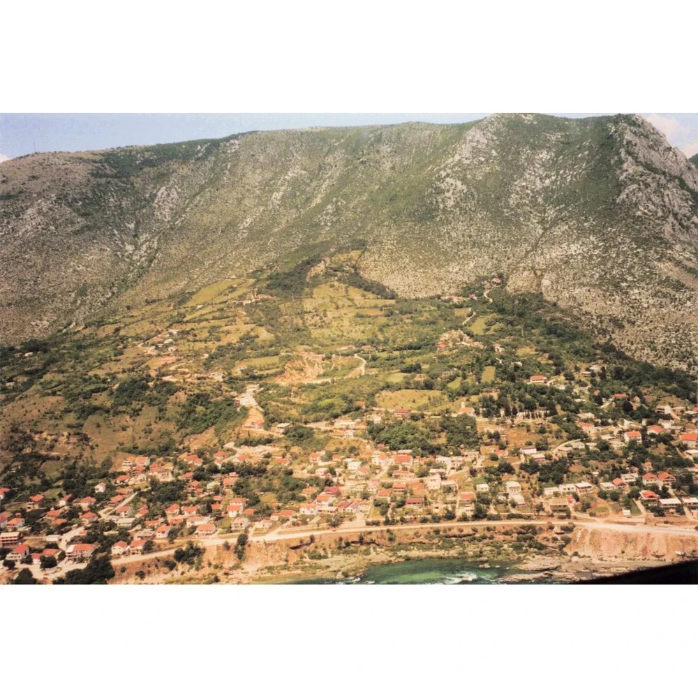 Vintage 1999 USAF Aerial Photos Bosnia Balkans Mountains Rivers Lot of 11 - Picture 11 of 11